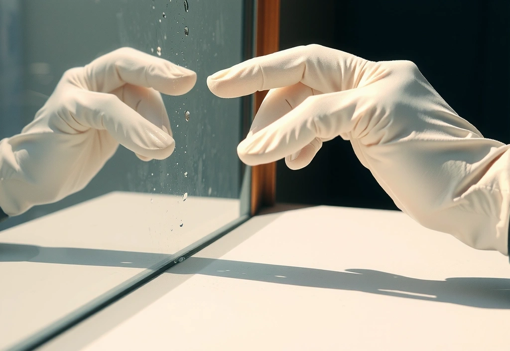 Detailní práce na skle