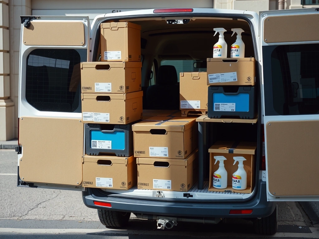 Organizované prostředky v dodávce