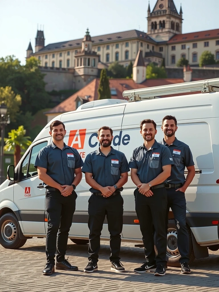 Tým freshcorey před dodávkou